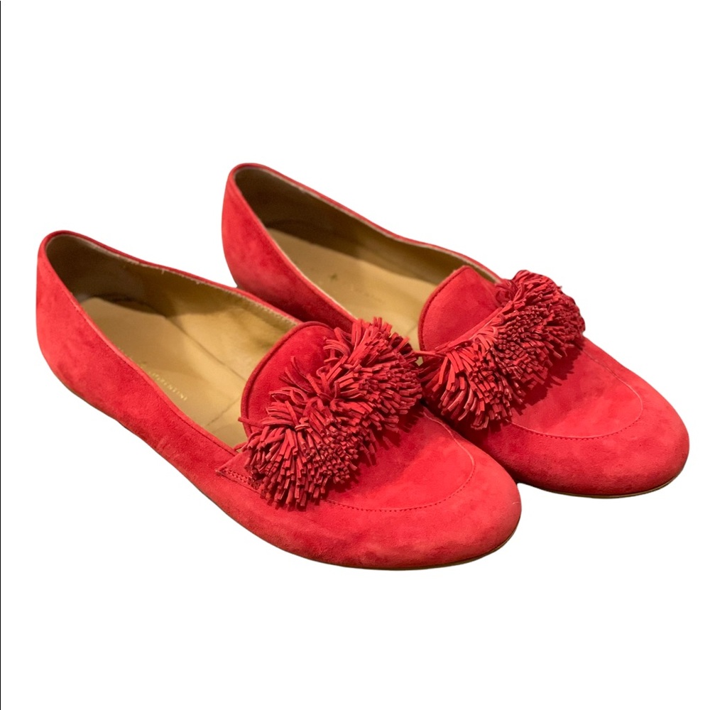 Mercanti Fiorentini Suede Tassel Loafers